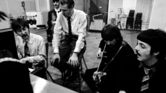 Music grayscale The Beatles