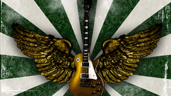 Music guitar wings