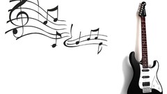 Music guitars artwork