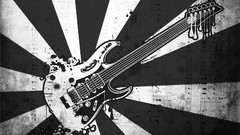 Music guitars digital art