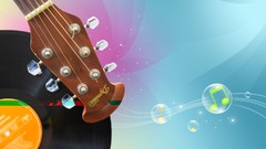 Music guitars vector art