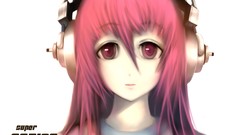 Music headphones Anime super sonico ecchi