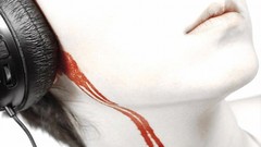 Music headphones blood 1600x1200