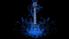 Music instruments guitars artistic