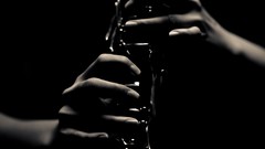 Music jazz instruments grayscale