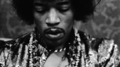 Music jimi hendrix monochrome