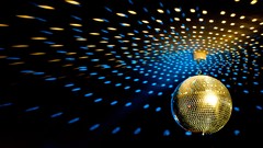 Music lights party disco ball