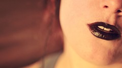 Music lips listening redheads