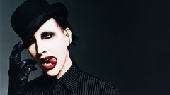 Music makeup king rocks marilyn manson singers