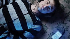 Music Men carpet headphones Daniel Radcliffe ipod blue eyes 