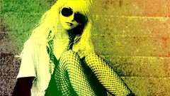 Music multicolor Actress models