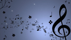 Music notes Music and