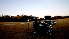Music outdoors Drums