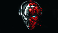 Music Radio headphones pirate alien