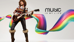 Music rainbows
