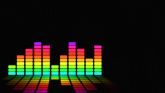 Music rainbows colors