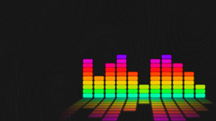 Music rainbows Music and