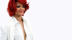 Music rapper rihanna musicians redheads black people pop stars