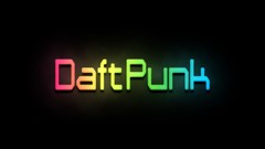 Music simple Techno punk daft punk rainbows