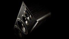 Music sound Technology black background speakers audio-technica