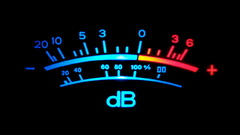 Music sound vu meter