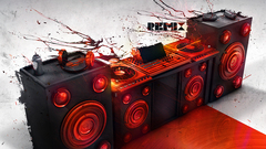 Music stereo boombox