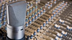 Music studio microphones