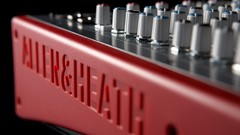 Music Techno DJ turntables studio artistic Allen and Heath