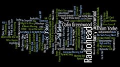 Music text Typography radiohead