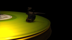 Music vinyl dark black background Simple Background