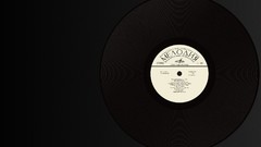 Music vinyl record minimalistic