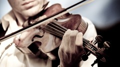 Music violinist artistic