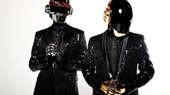 Music white background daft punk Simple Background Random 