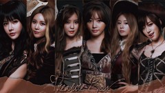 Music woman asians bangs black hair Korean k-pop T-ara