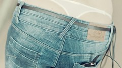 Music woman ass models thong