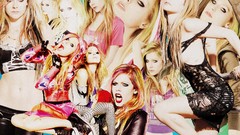 Music woman Avril Lavigne famous