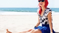 Music woman Beaches sunglasses hayley williams models redheads