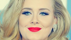 Music woman faces singers Adele (singer)
