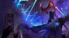 Music woman game melody League of Legends Sona Buvelle