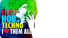 Music woman headphones