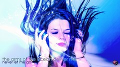 Music woman headphones