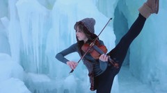 Music woman legs violins dubstep Lindsey Stirling yoga pants 