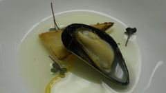 Mussel consomme high