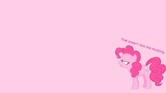 My little pony pinkie pie studying