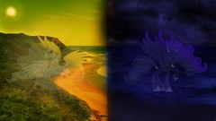 My little pony Princess Luna Princess Celestia