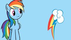 My little pony rainbow dash