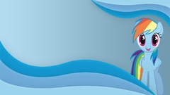 My little pony rainbow dash