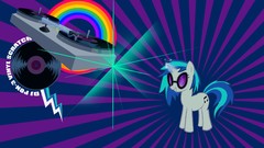 My little pony Vinyl Scratch