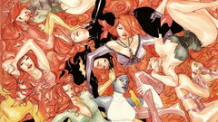 Mystique Batwoman comics girls