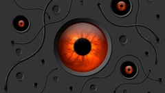 Mythica abstract eyes